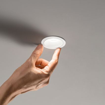 Ideal Lux - Faretto da incasso a LED GAME TRIM LED/5,5W/230V 3000K CRI 90 Ø 5,8 cm, bianco