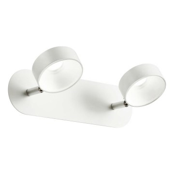 Ideal Lux - Faretto da parete LED OBY 2xLED/6W/230V CRI 90 bianco