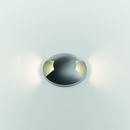 Ideal Lux - Faretto carrabile da incasso ROCKET LED/3W/230V CRI 90 IK08 IP67 cromo satinato
