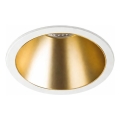 Ideal Lux - Faretto LED da incasso GAME TRIM LED/11W/230V 4000K CRI 90 Ø 8,5 cm IP40 oro/bianco