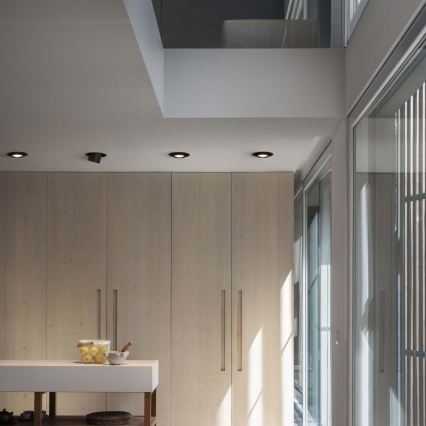 Ideal Lux - Faretto da incasso LED NOVA LED/30W/230V 3000K CRI 90 Ø 15,4 cm nero