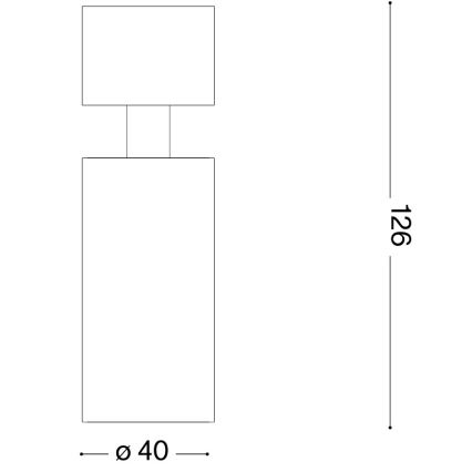 Ideal Lux - Faretto LED DYNAMITE 1xGU10/7W/230V CRI 90 bianco