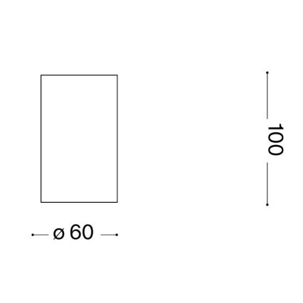 Ideal Lux - Faretto LED LOOK 1xGU10/7W/230V CRI 90 Ø 6 cm ottone