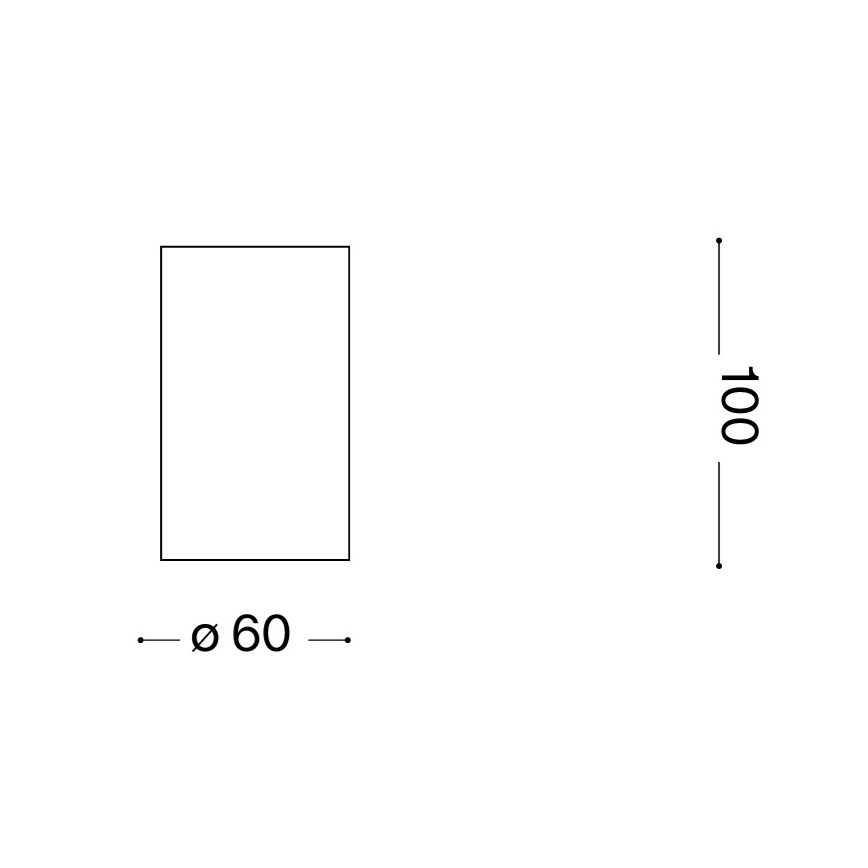 Ideal Lux - Faretto LED LOOK 1xGU10/7W/230V CRI 90 Ø 6 cm ottone