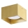 Ideal Lux - Faretto LED SPIKE 1xGX53/9W/230V 10x10 cm oro