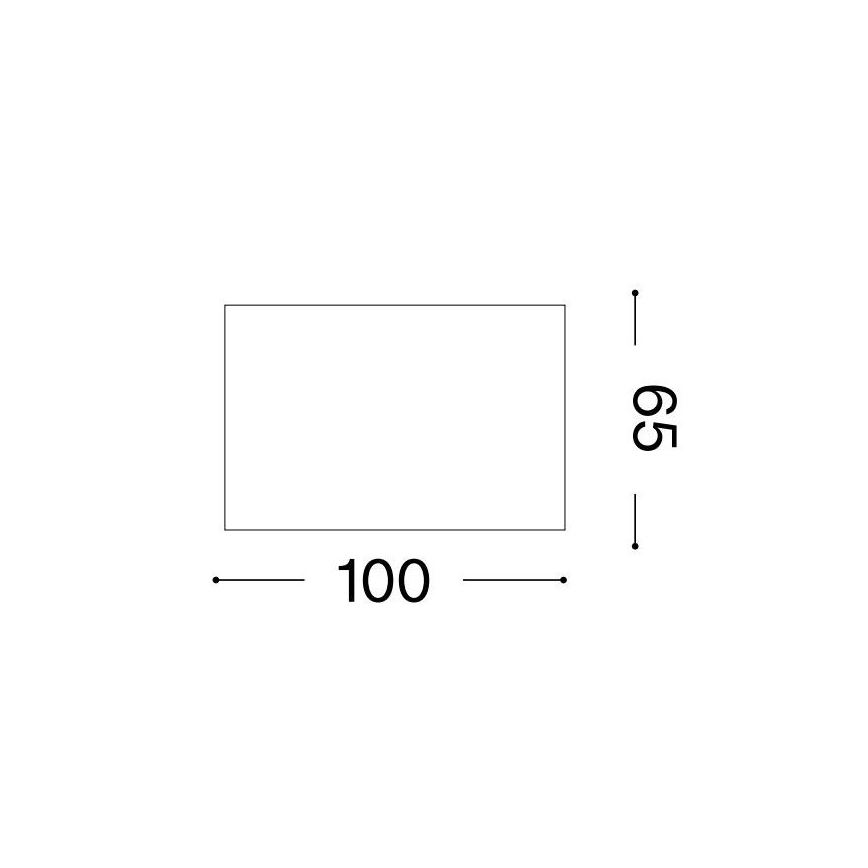 Ideal Lux - Faretto LED SPIKE 1xGX53/9W/230V 10x10 cm oro