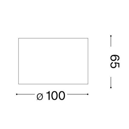 Ideal Lux - Faretto LED SPIKE 1xGX53/9W/230V bianco