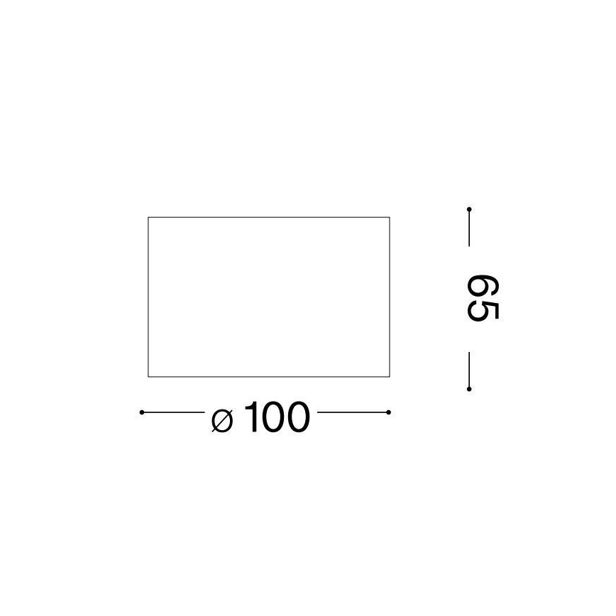 Ideal Lux - Faretto LED SPIKE 1xGX53/9W/230V bianco