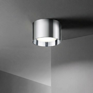 Ideal Lux - Faretto LED SPIKE 1xGX53/9W/230V Ø 10 cm cromo lucido