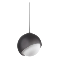 Ideal Lux - Lampada a sospensione BLOOM con cavo 1xE27/42W/230V diam. 22 cm nero