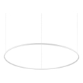Ideal Lux - Lampada a sospensione dimmerabile con cavo ORACLE SLIM LED/77W/230V 3000K CRI 90 Ø 150 cm bianco