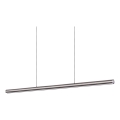 Ideal Lux - Lampada a sospensione LED dimmerabile DORICA LED/35W/230V CRI 90 140 cm antracite