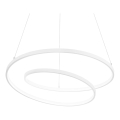 Ideal Lux - Lampada a sospensione LED dimmerabile su cavo OZ LED/55W/230V Ø 80 cm CRI 90 bianco