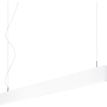 Ideal Lux - Lampada a sospensione su cavo LINUS LED/32W/230V 3000K CRI 90 120 cm bianco