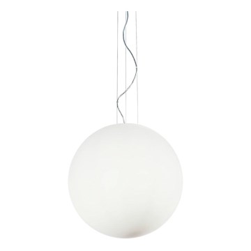 Ideal Lux - Lampada a sospensione su cavo MAPA 1xE27/42W/230V Ø 50 cm bianco