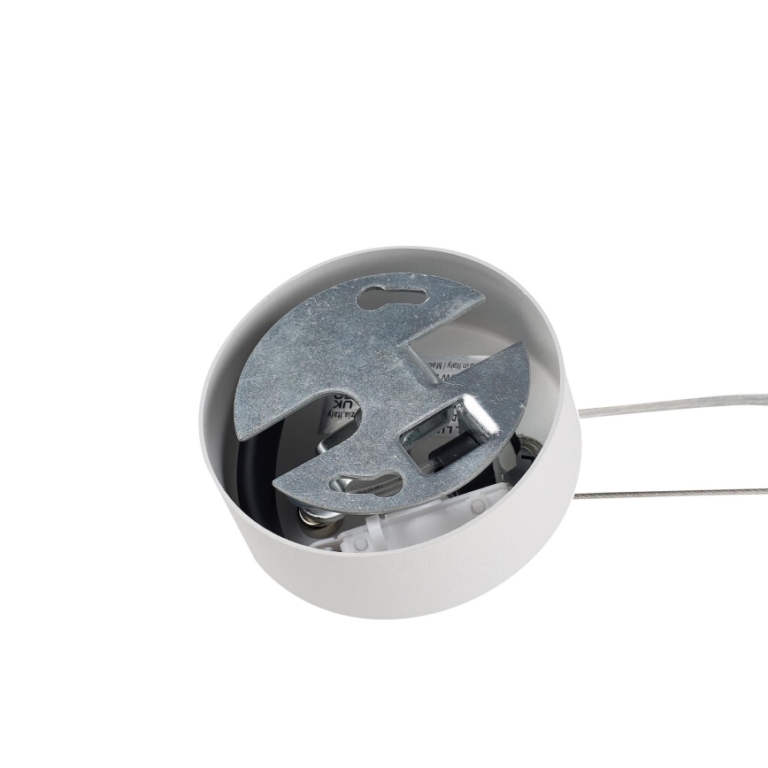Ideal Lux - Lampada a sospensione su cavo MAPA 1xE27/42W/230V Ø 50 cm bianco