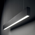 Ideal Lux - Lampada a sospensione su cavo STEEL LED/29W/230V 3000K CRI 90 120 cm nero
