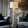 Ideal Lux - Lampada con piedistallo DRIFTWOOD 1xE27/60W/230V guava