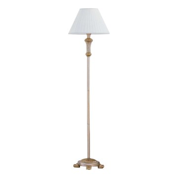 Ideal Lux - Lampada con piedistallo FIRENZE 1xE14/40W/230V oro