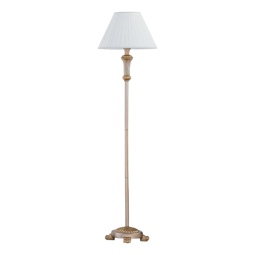 Ideal Lux - Lampada con piedistallo FIRENZE 1xE14/40W/230V oro