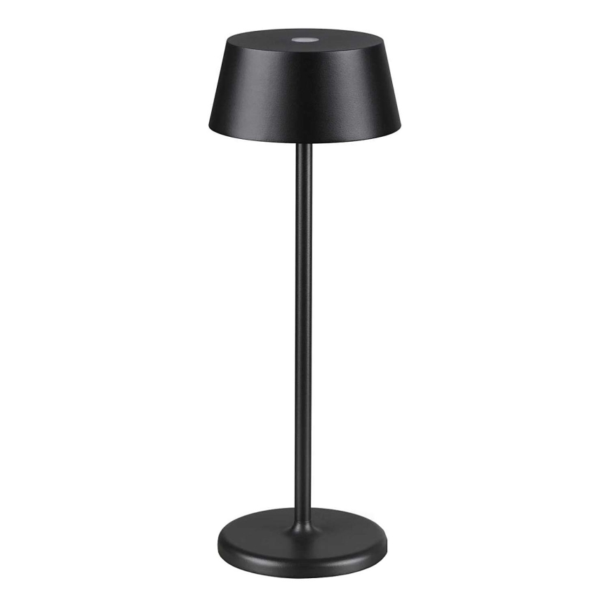 Ideal Lux - Lampada da esterno dimmerabile a LED con controllo touch PURE LED/1,5W/3,7V 2200 mAh CRI 90 IP54 nero
