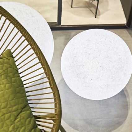 Ideal Lux - Lampada da esterno DORIS 1xE27/60W/230V Ø 30 cm IP44 grigia