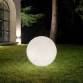 Ideal Lux - Lampada da esterno DORIS 1xE27/60W/230V Ø 48 cm IP44 grigia