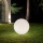Ideal Lux - Lampada da esterno DORIS 1xE27/60W/230V Ø 48 cm IP44 grigia