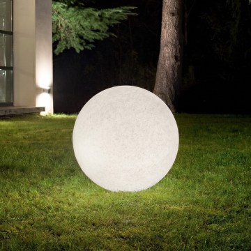 Ideal Lux - Lampada da esterno DORIS 1xE27/60W/230V Ø 58 cm IP44 grigia