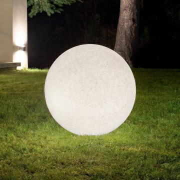 Ideal Lux - Lampada da esterno DORIS 1xE27/60W/230V Ø 78 cm IP44 grigia