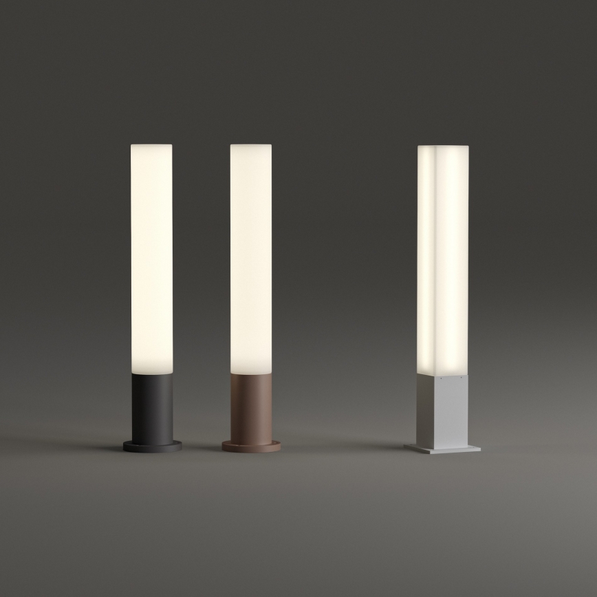 Ideal Lux - Lampada da esterno EDO OUTDOOR 1xGX53/15W/230V 80 cm IP65 marrone