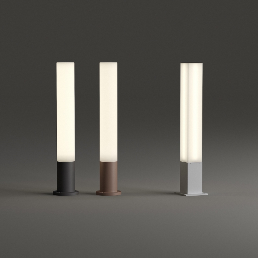 Ideal Lux - Lampada da esterno EDO OUTDOOR 1xGX53/15W/230V 80 cm IP65 marrone