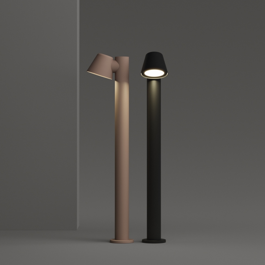 Ideal Lux - Lampada da esterno GAS 1xGU10/35W/230V 80 cm IP43 marrone