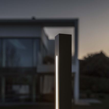 Ideal Lux - Lampada da esterno LED JEDI LED/12W/230V 80 cm CRI 90 IP65 antracite