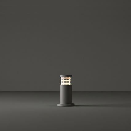 Ideal Lux - Lampada da esterno TRONCO 1xE27/42W/230V 25 cm IP65 antracite