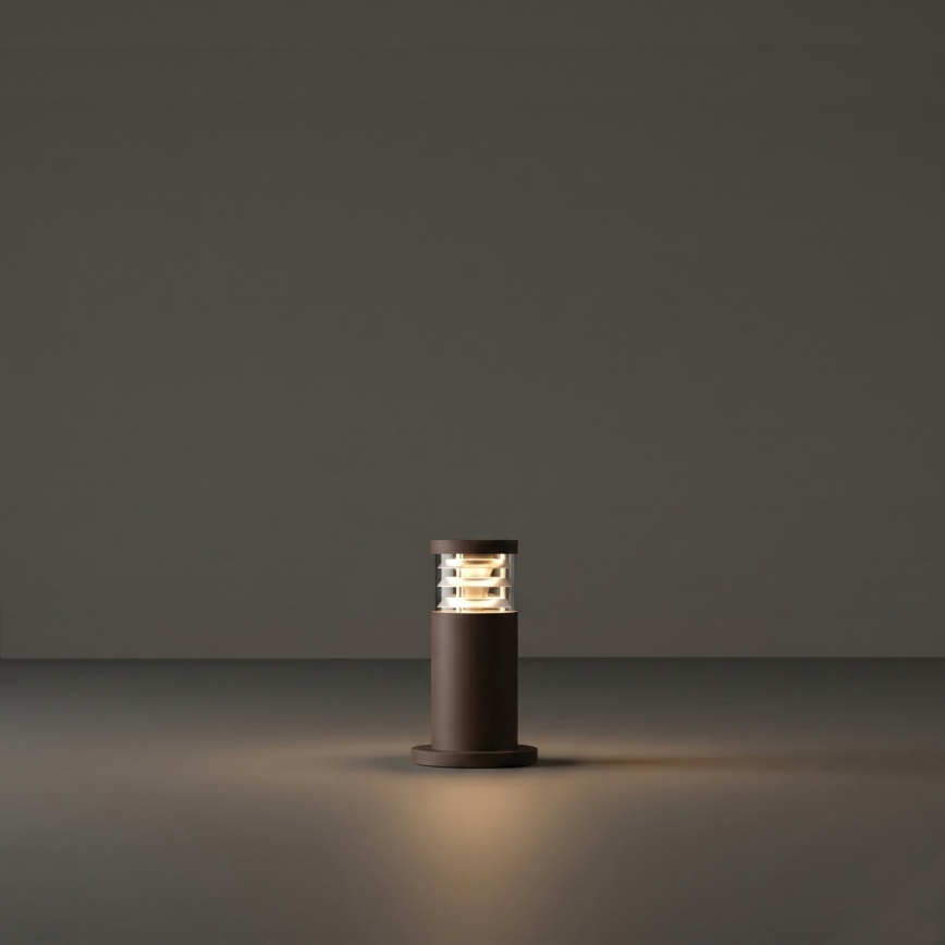 Ideal Lux - Lampada da esterno TRONCO 1xE27/42W/230V 25 cm IP65 marrone