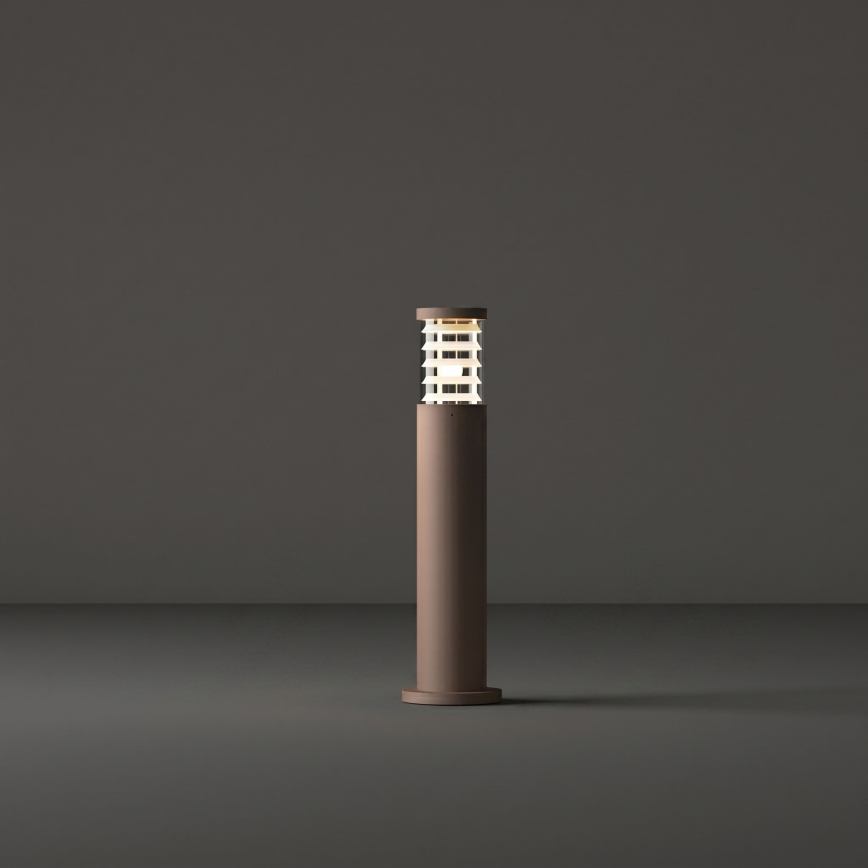 Ideal Lux - Lampada da esterno TRONCO 1xE27/42W/230V 60 cm IP65 marrone
