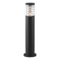 Ideal Lux - Lampada da esterno TRONCO 1xE27/42W/230V 60 cm IP65 nera