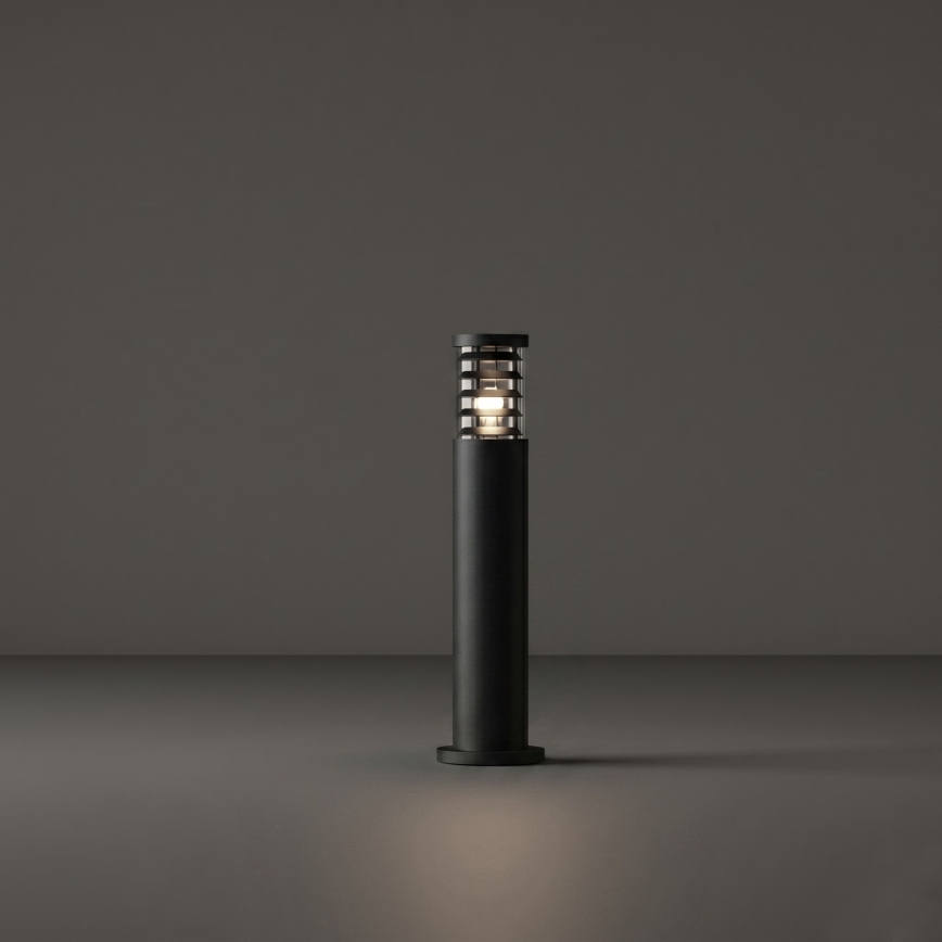 Ideal Lux - Lampada da esterno TRONCO 1xE27/42W/230V 60 cm IP65 nera