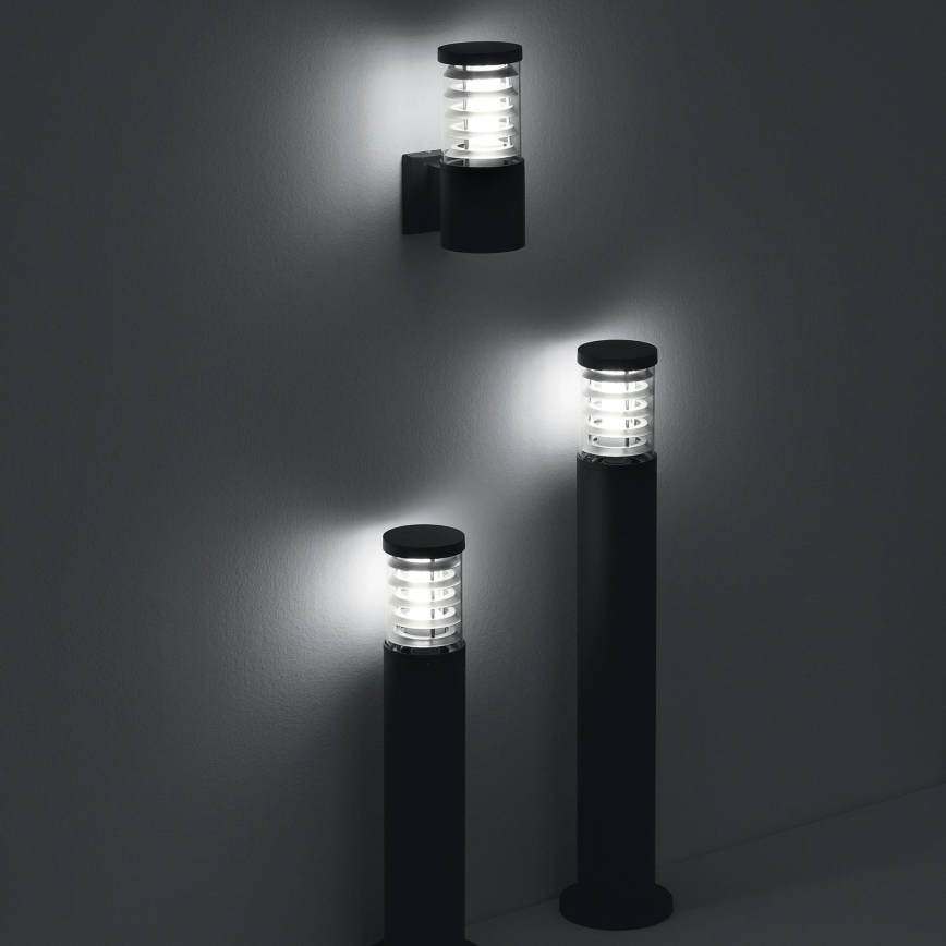 Ideal Lux - Lampada da esterno TRONCO 1xE27/42W/230V 80 cm IP65 nera