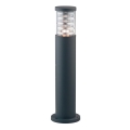 Ideal Lux - Lampada da esterno TRONCO, attacco 1x E27, 42W, 230V, 60 cm, IP65, antracite