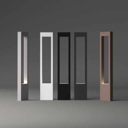 Ideal Lux - Lampada da esterno VEGA 1xG9/15W/230V 80 cm IP44 marrone