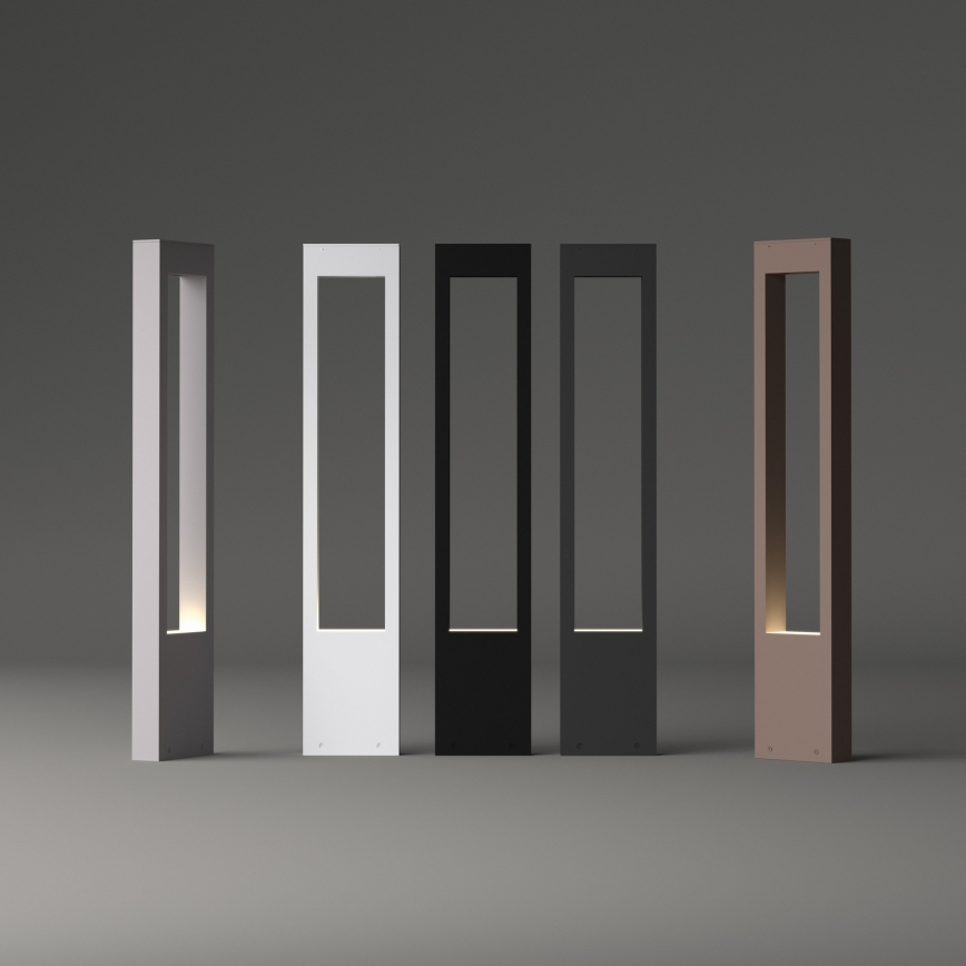 Ideal Lux - Lampada da esterno VEGA 1xG9/15W/230V 80 cm IP44 marrone