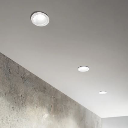 Ideal Lux - Faretto da incasso LED GAME TRIM LED/11W/230V 4000K CRI 90 ø 8,5 cm IP40 bianco