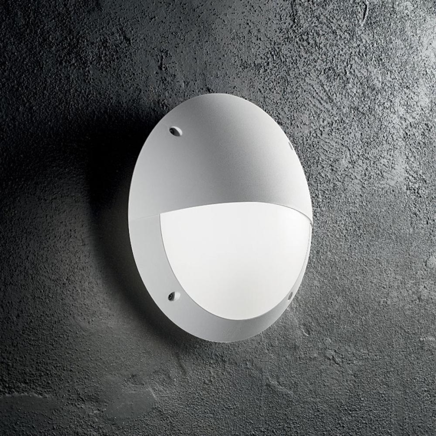 Ideal Lux - Lampada da lavoro 1xE27/23W/230V IP66 bianco