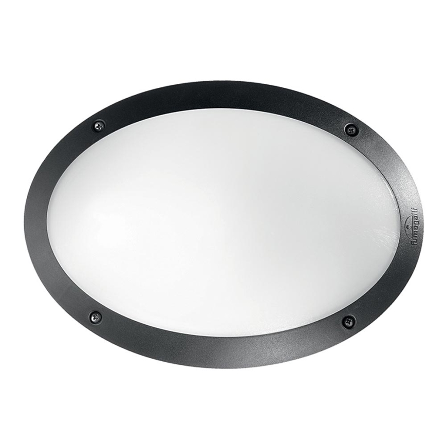 Ideal Lux - Lampada da lavoro 1xE27/23W/230V IP66 nero