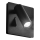 Ideal Lux - Lampada da parete a LED LITE LED/3W/230V CRI 90 nero