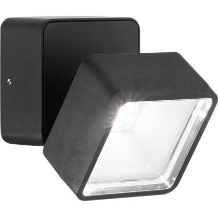 Ideal Lux - Lampada da parete da esterno a LED OMEGA LED/7W/230V CRI 90 IP54 marrone
