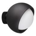 Ideal Lux - Lampada da parete LED BLOOM 1xE27/42W/230V nera
