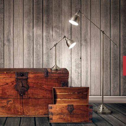 Ideal Lux - Lampada da parete NEWTON 1xE27/42W/230V bronzo